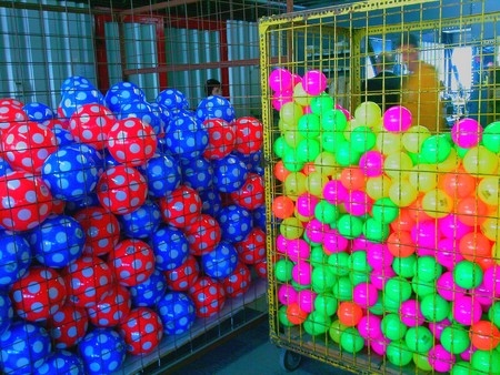 festett PVC labda